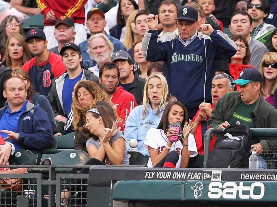 Baseball, faceball